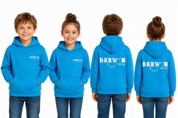 Pull enfant avec capuche – Image 2