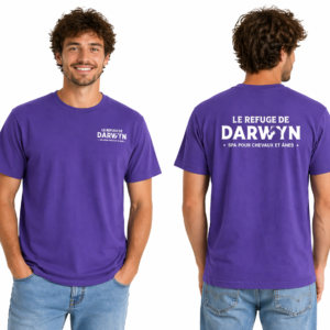 T-shirt unisexe col rond